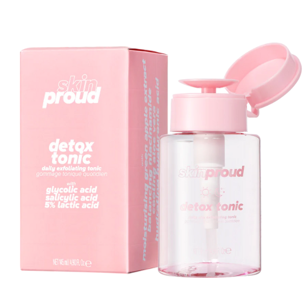 Skin Proud Detox Tonic Daily Exfoliating Tonic 145 ml