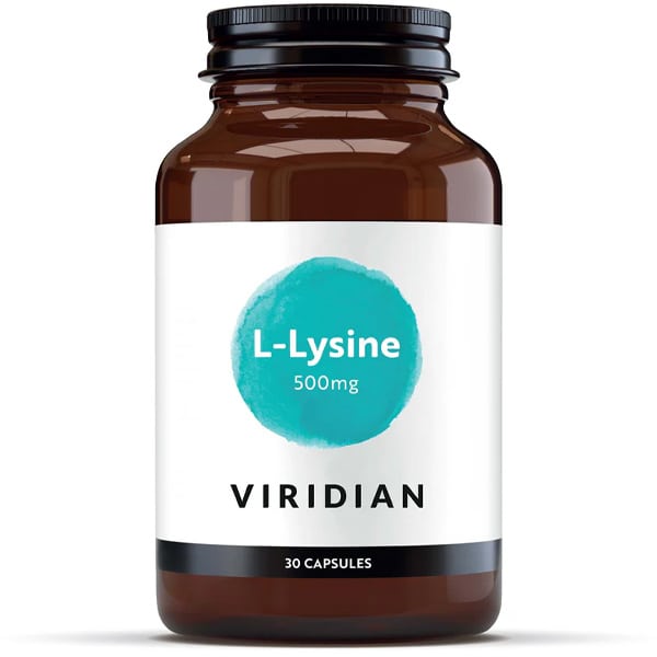 Viridian L-Lysine 500mg 30 kapsula vegjetariane