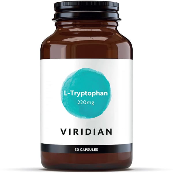 Viridian L-Tryptophan 220mg 30 kapsula vegjetariane