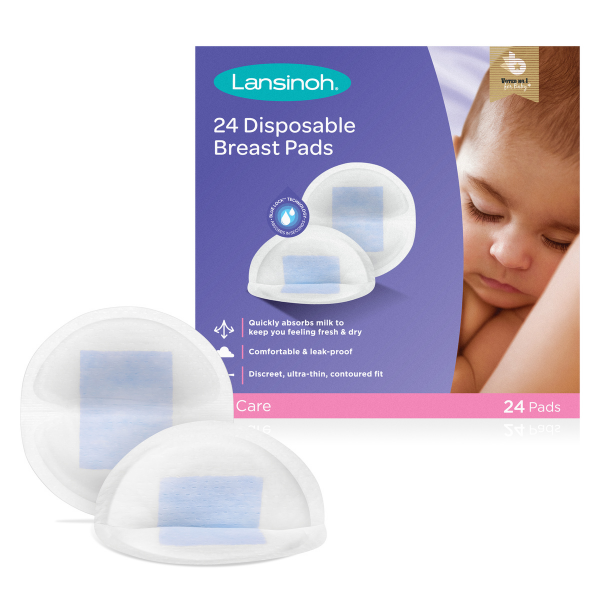Lansinoh Disposable Breast Pads 24 copë