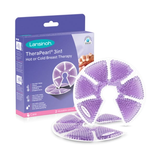 Lansinoh Thera Pearl® 3 in 1 Hot or Cold Breast Therapy 2 copë