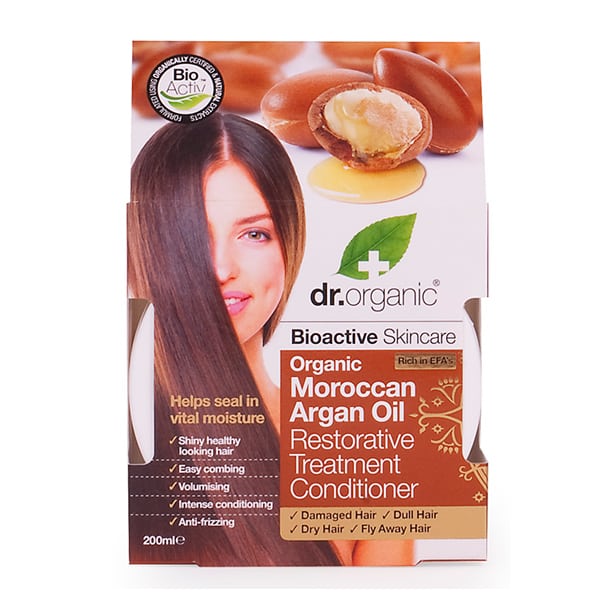 Dr. Organic Moroccan Argan Oil Restorative Treatment Conditioner 200 ml