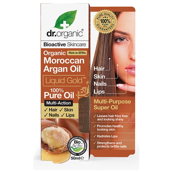 Dr. Organic, Moroccan Argan Oil Liquid Gold 50 ml
