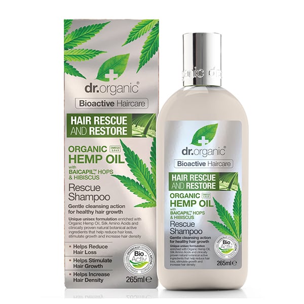 Dr. Organic Organic Hemp Oil Rescue Shampoo 265 ml