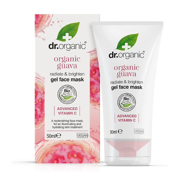 Dr.Organic Organic Guava Radiate & Brighten Gel Face Mask 50 ml