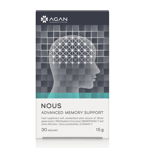 Agan Nous Advanced Memory Support 30 kapsula vegjetariane