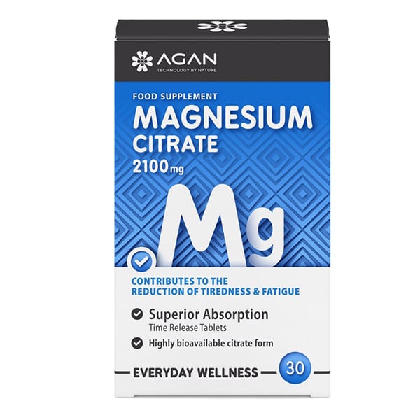 Agan Magnesium Citrate 2100mg 30 tableta
