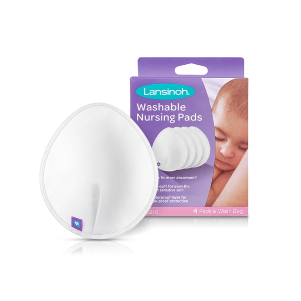 Lansinoh Washable Nursing Pads 4 copë