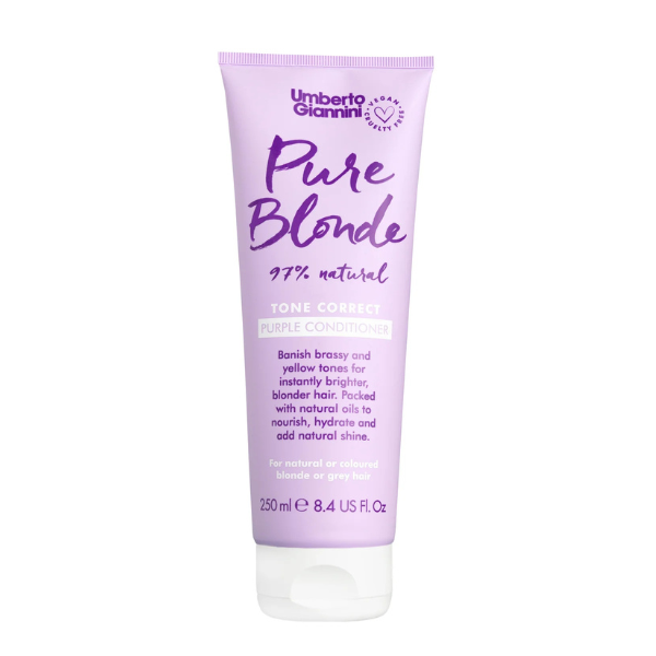 Umberto Giannini Pure Blonde 97% Natural Tone Correct Purple Conditioner 250 ml