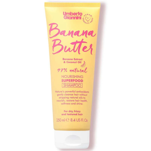 Umberto Giannini Banana Butter Nourishing Superfood Shampoo 250 ml