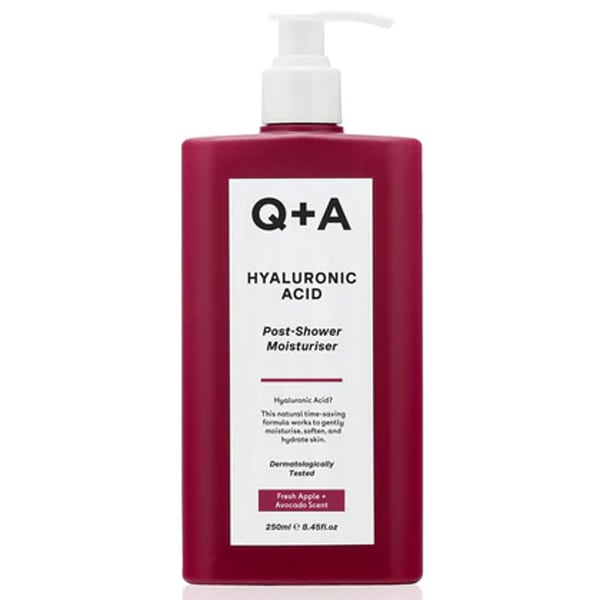 Q+A Hyaluronic Acid Post Shower Moisturiser , Krem trupi me acid hialuronik 250 ml