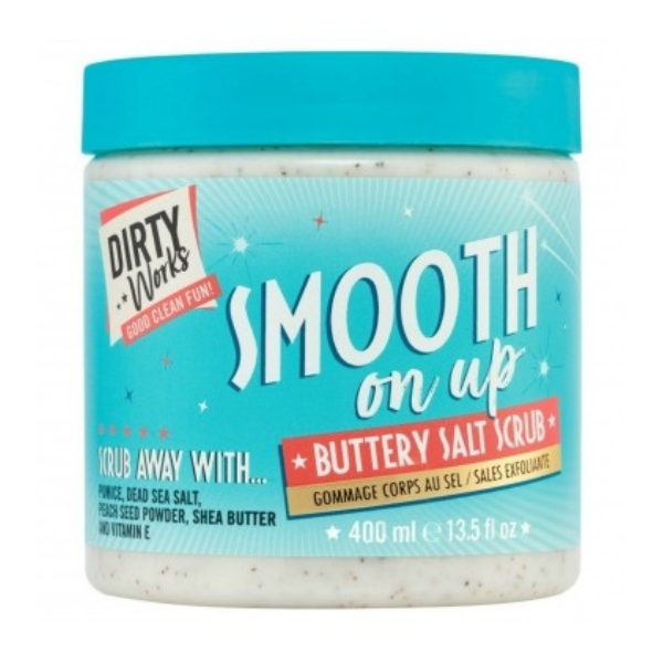 Dirty Works Smooth On Up Buttery Salt Scrub 400 ml