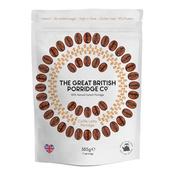 The Great British Porridge Caffe Latte (Bag) 385gr
