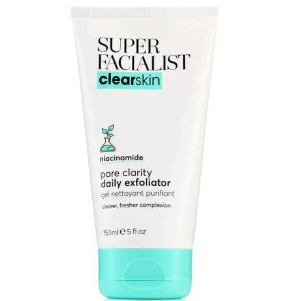 Super Facialist Clear Skin Pore Clarity Daily Exfoliator with Niacinamide 150 ml