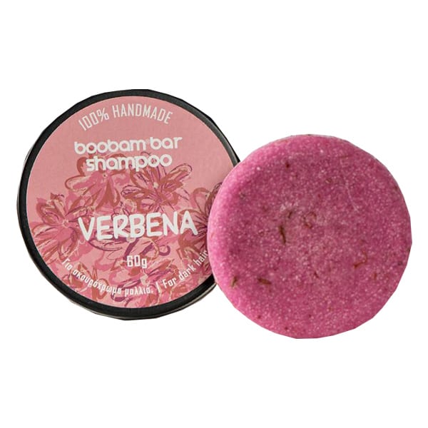 Boobam Shampoo Bar Verbena for Dark Hair 60g