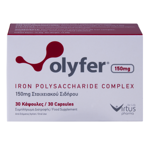 Virtus Pharma Olyfer 150mg 30 kapsula
