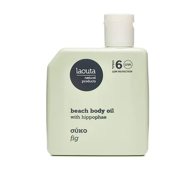 Laouta Natural Products Beach Body Oil Fig SPF6 100 ml