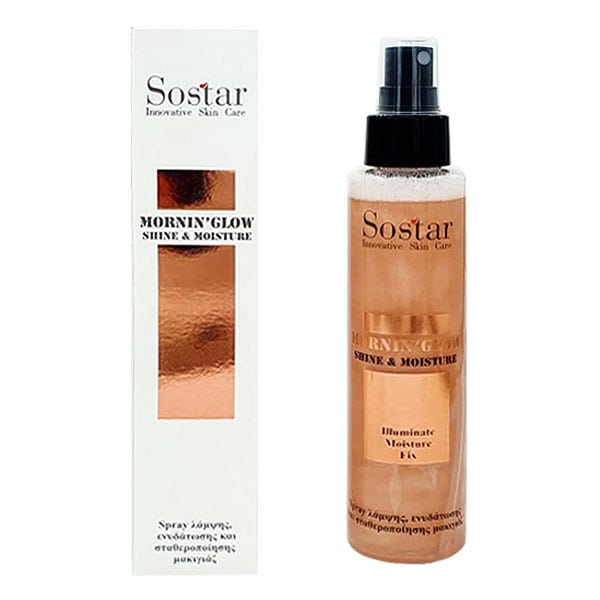Sostar Spray Shine & Moisture Face & Body Bronze 125 ml