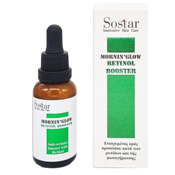 Sostar Mornin' Glow Retinol Booster Serum 30 ml