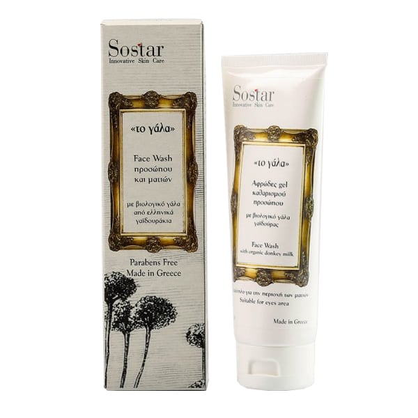 Sostar "The Milk" Foaming Face & Eye Cleansing Gel with Donkey Milk 150 ml