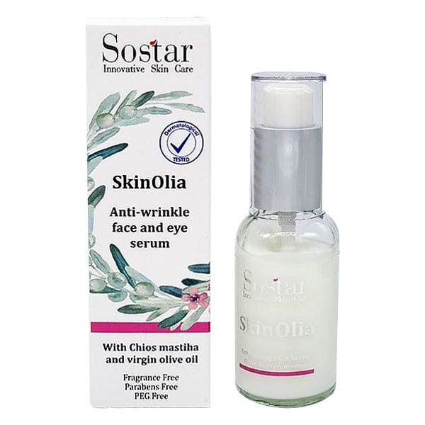 Sostar Anti-Wrinkle Serum with Mastic Oil & Olive Oil 30 ml