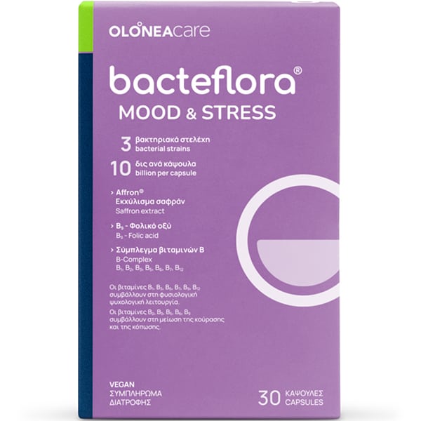 Olonea Bacteflora Mood & Stress 30 kapsula