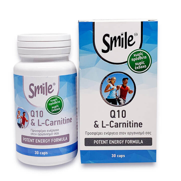 Smile Coenzyme Q10 & L-Carnitine 30 kapsula