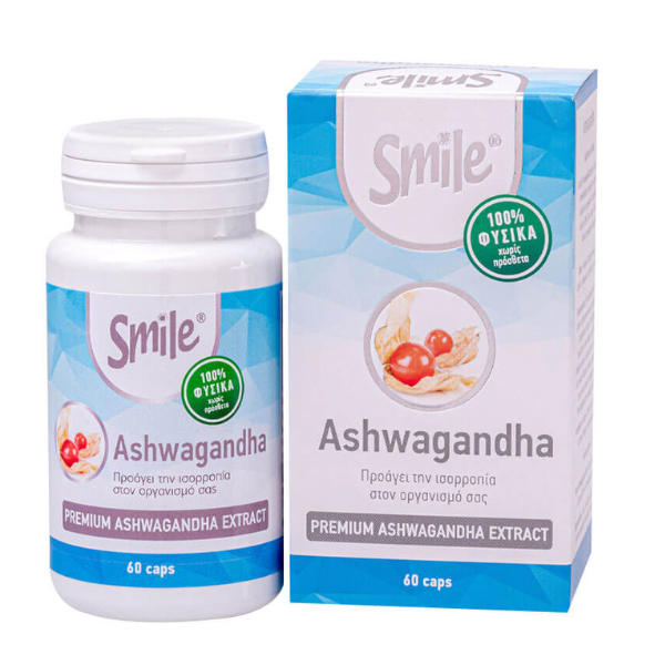 Smile Ashwagandha 60 kapele