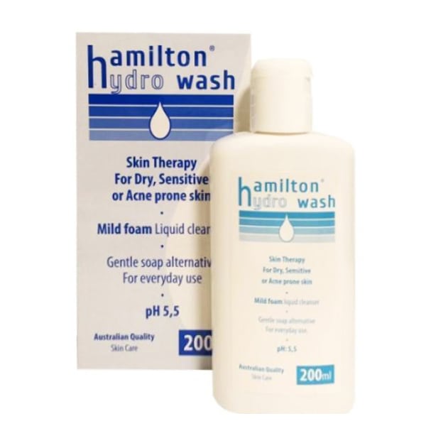 Hamilton Hydro Wash Mild Foam Liquid Cleanser pH 5.5 200 ml