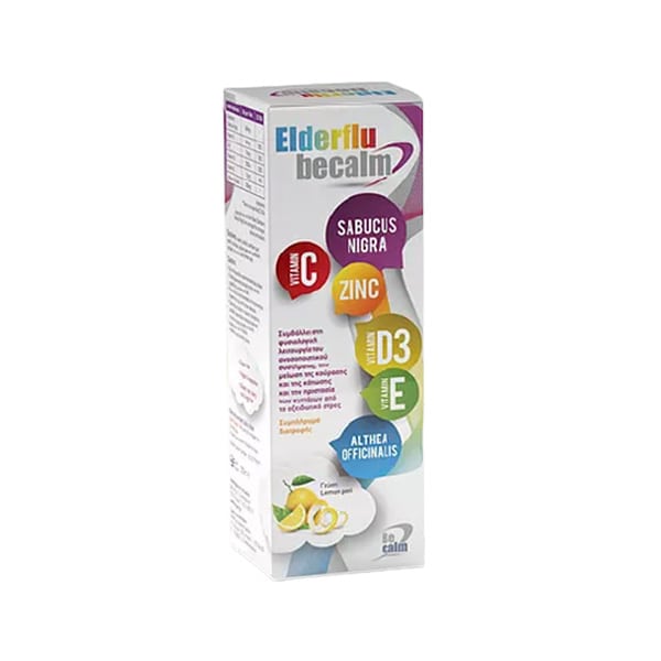 Becalm Elderflu Adult Lemon Peel 250 ml