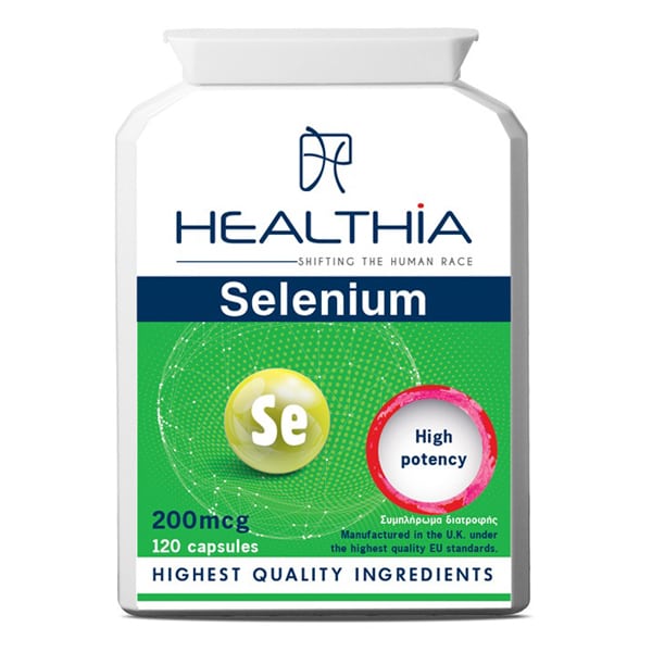 Healthia Selenium 200mcg 120 kapsula