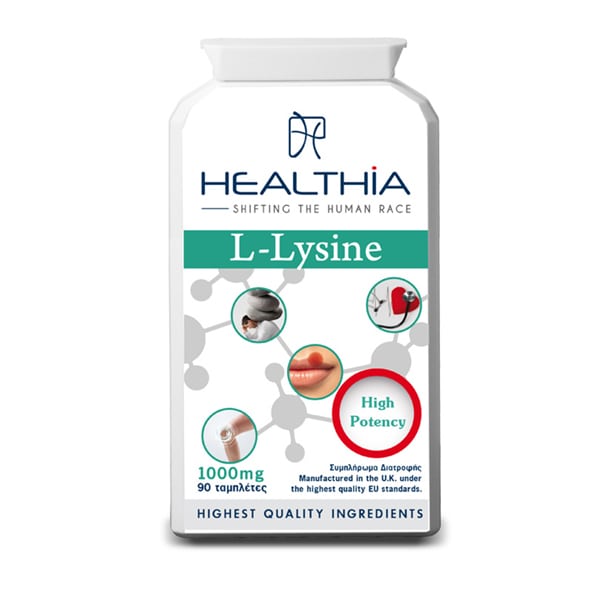 Healthia L-Lysine 1000mg 90 tableta