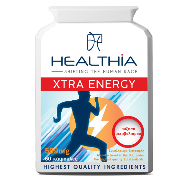 Healthia Xtra Energy 559mg 60 kapele