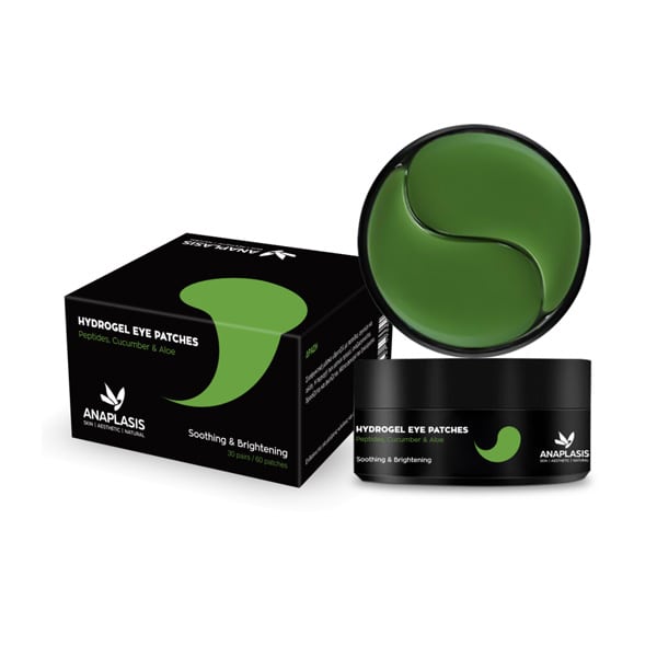 Anaplasis Hydrogel Eye Patches Peptides, Cucumber & Aloe 60 copë