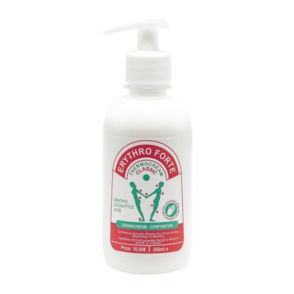 Erythro Forte Classic Cream for Muscle Pain Relief 300 ml