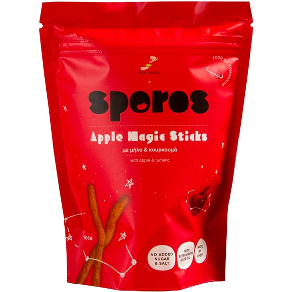Sporos Apple Magic Sticks with Apple & Turmeric 100g