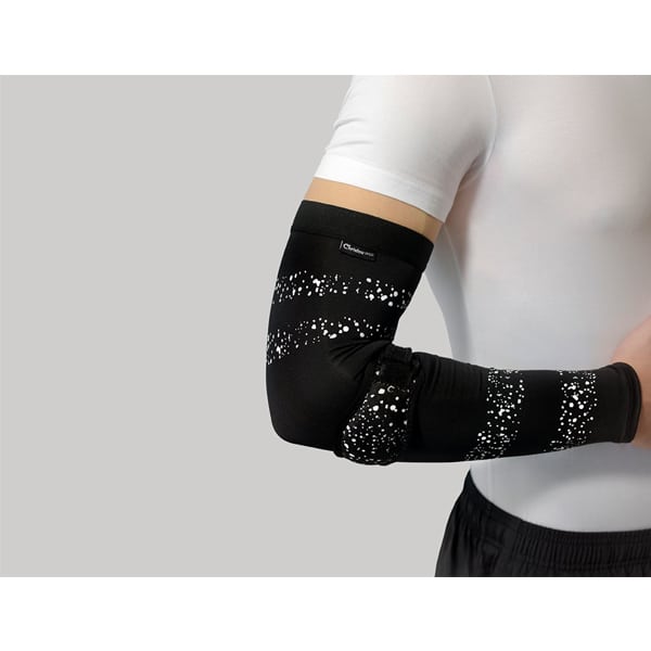 Christou Silicone Tennis Elbow & Compression Sleeve One Size (CH-010) 2 copë