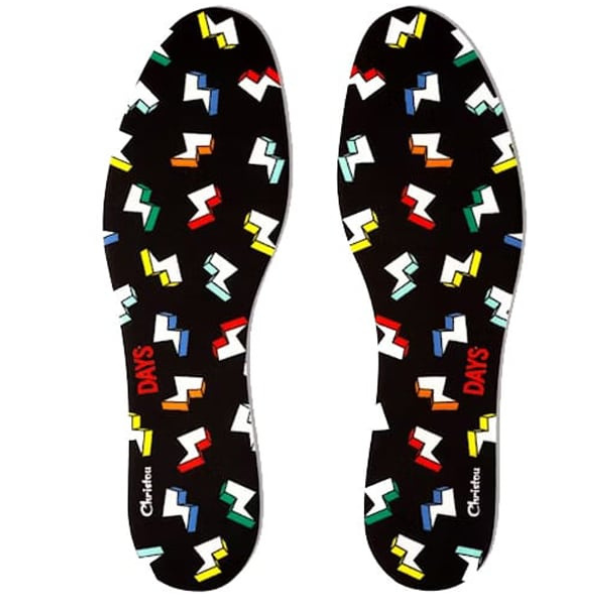 Christou Days Comfy Anatomical Adult Insoles Cheetahs 1 palë - 002 E zezë