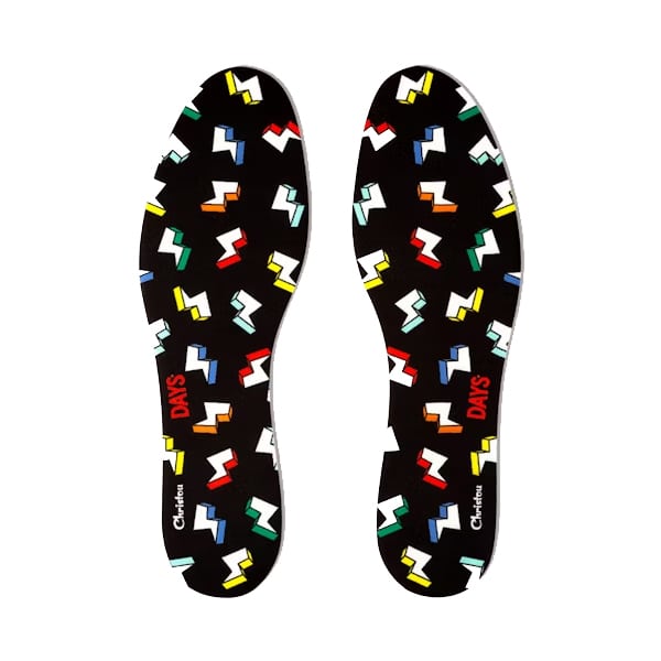 Christou Days Fresh Deodorising Kids Insoles Thunderbolts 1 palë - 002 E zezë