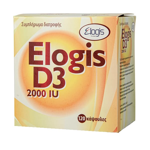 Elogis D3 2000IU 120 kapsula