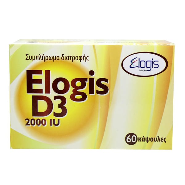 Elogis D3 2000IU 60 kapele