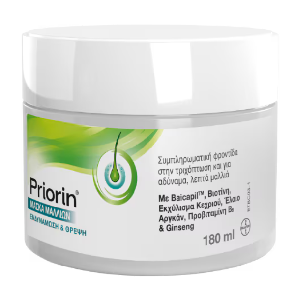 Priorin Hair Mask for Enhancing Hair Growth & Shine 180 ml