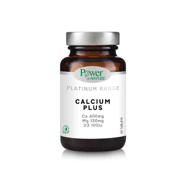 Power of Nature Platinum Range Calcium Plus 30 tableta