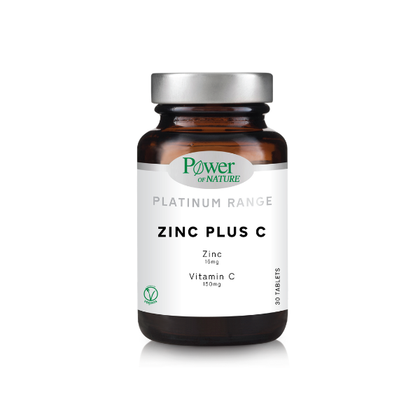 Power of Nature Platinum Range Zinc Plus C 30 tableta