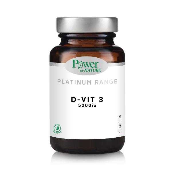 Power of Nature Platinum Range D-Vit3 5000iu 60 tableta