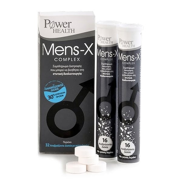 Power of Nature Mens X Complex with Stevia Lemon Flavor 32eff.tabs