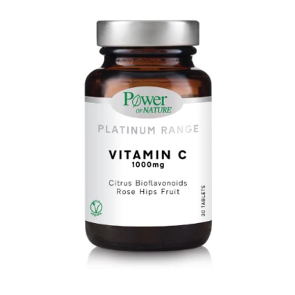 Power of Nature Platinum Range Vitamin C 1000mg 30 tableta
