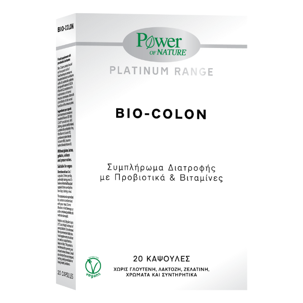 Power of Nature Platinum Range Bio-Colon 20 kapsula