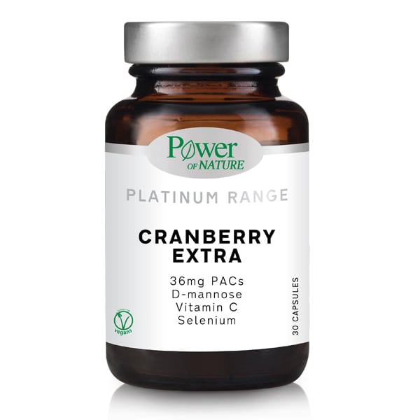Power of Nature Platinum Range Cranberry Extra 30 kapsula