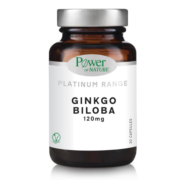 Power of Nature Platinum Range Ginkgo Biloba 120mg 30 kapsula